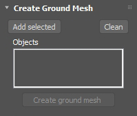 Create Ground Mesh